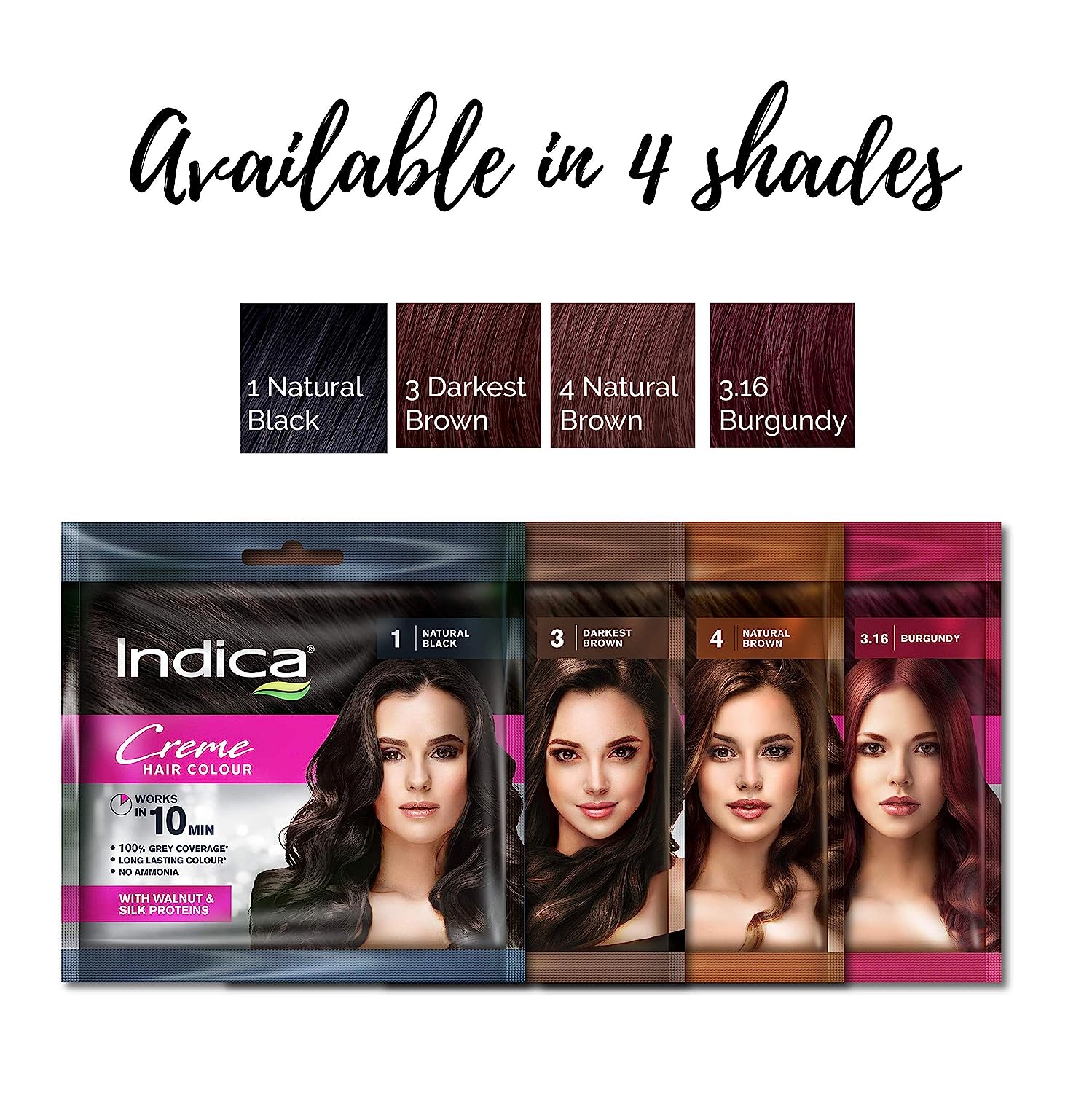 Indica Easy Hair Color Black, 40 gm, Pack of 1 Indica Easy Hair Color Black, 40 gm, Pack of 1