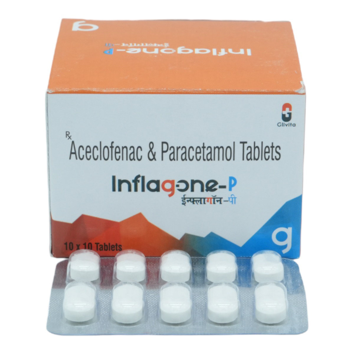 Inflagone-P Tablet 10's, Pack of 10 TabletS Inflagone-P Tablet 10's, Pack of 10 TabletS