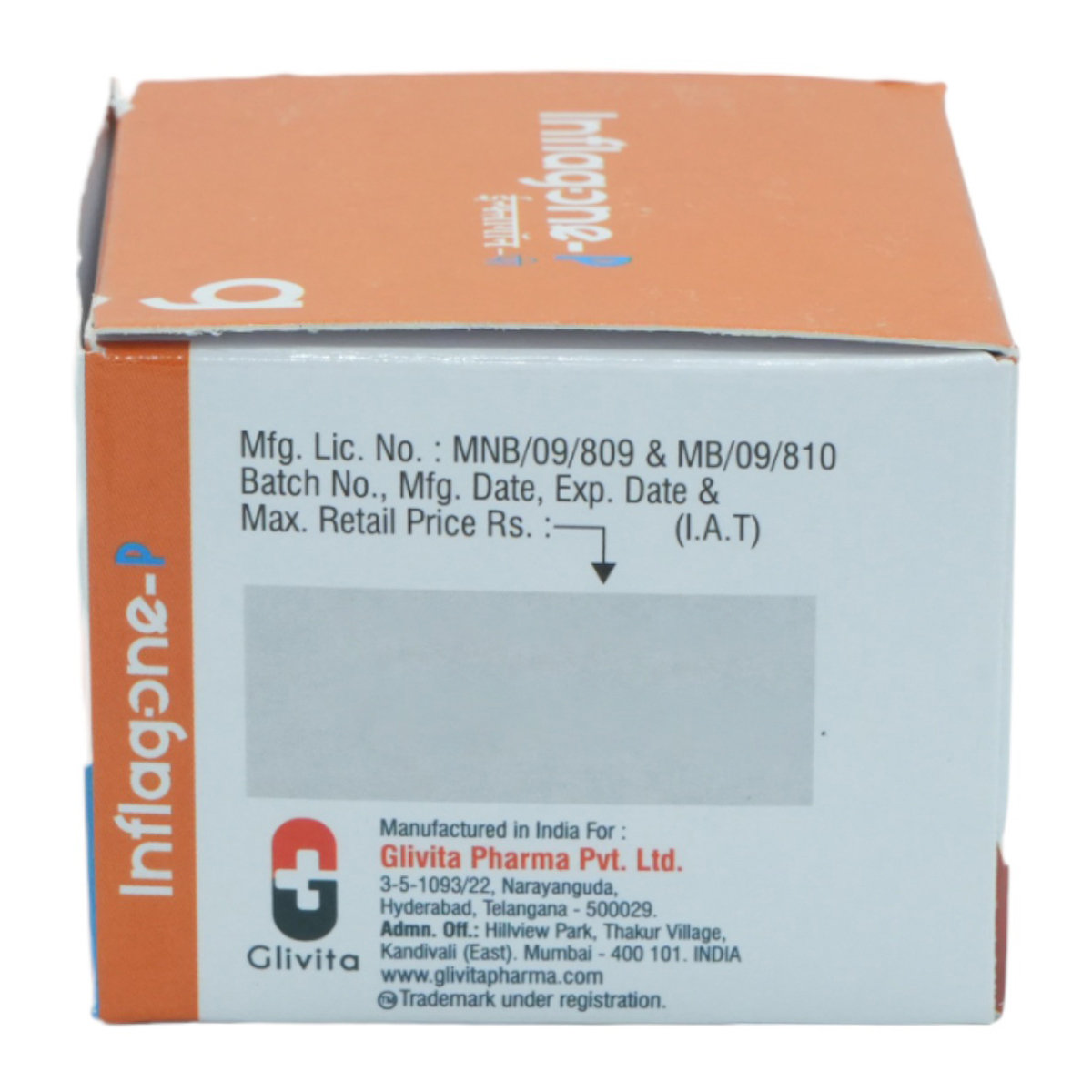 Inflagone-P Tablet 10's, Pack of 10 TabletS Inflagone-P Tablet 10's, Pack of 10 TabletS