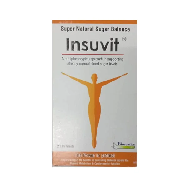 Insuvit Tablet 15's, Pack of 15