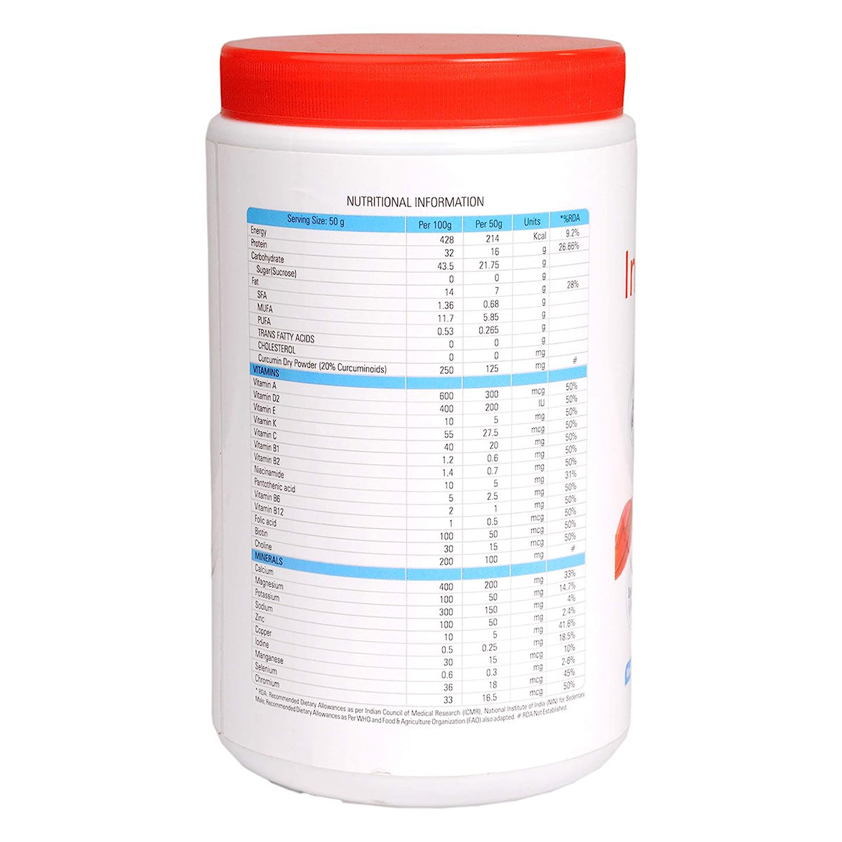 InstaRecov Vanilla Powder 400 gm, Pack of 1 InstaRecov Vanilla Powder 400 gm, Pack of 1