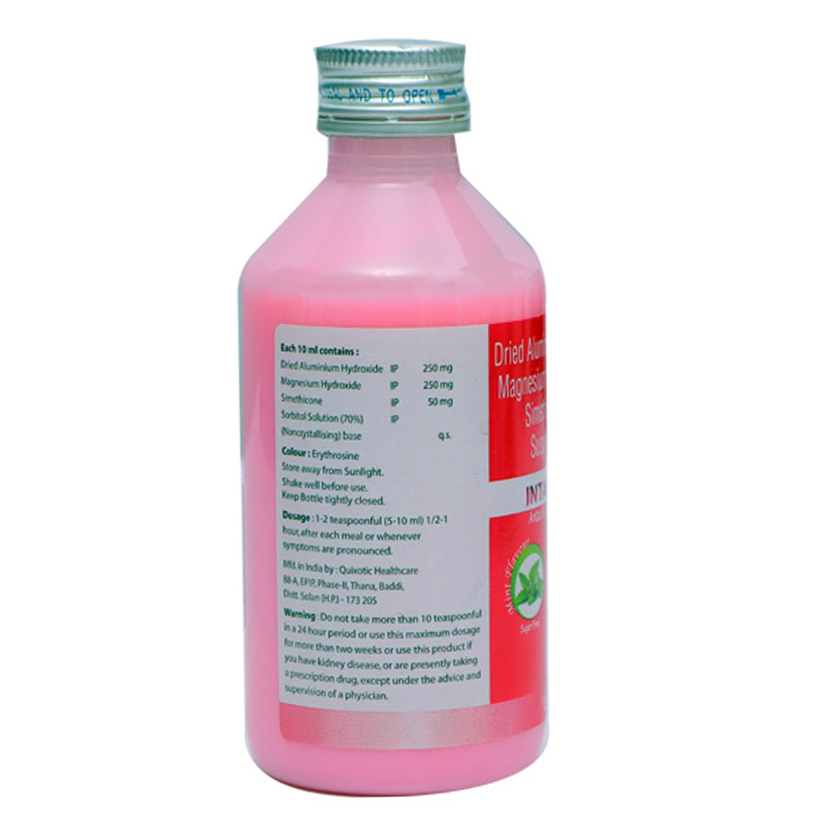 Intacid MPS Syrup 170 ml, Pack of 1 Syrup Intacid MPS Syrup 170 ml, Pack of 1 Syrup