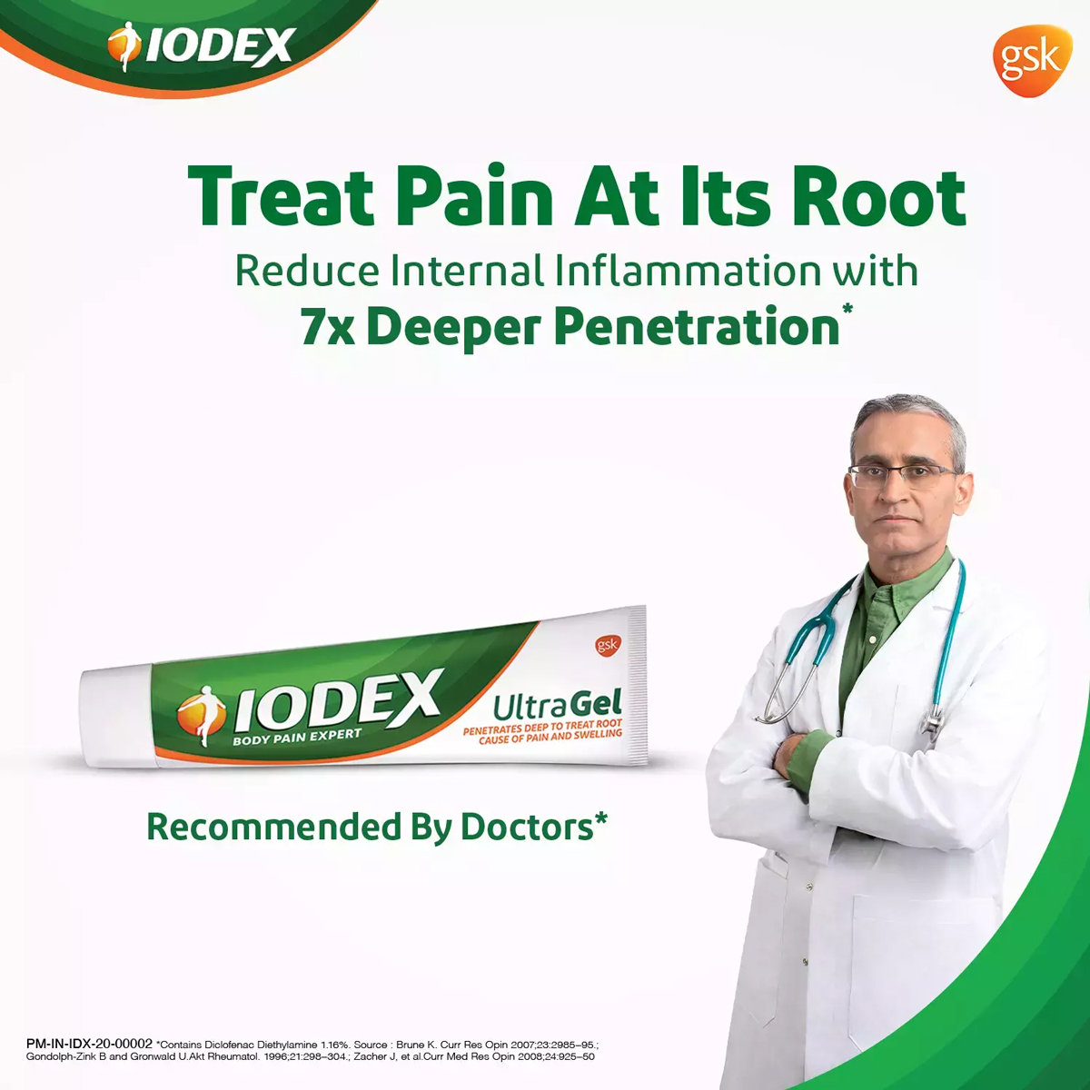 Iodex Ultra Gel, 30 gm, Pack of 1 Iodex Ultra Gel, 30 gm, Pack of 1