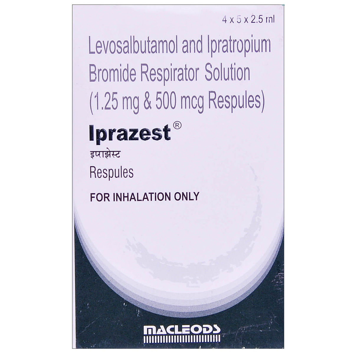 Buy Iprazest Respules 5X2.5 ml Online