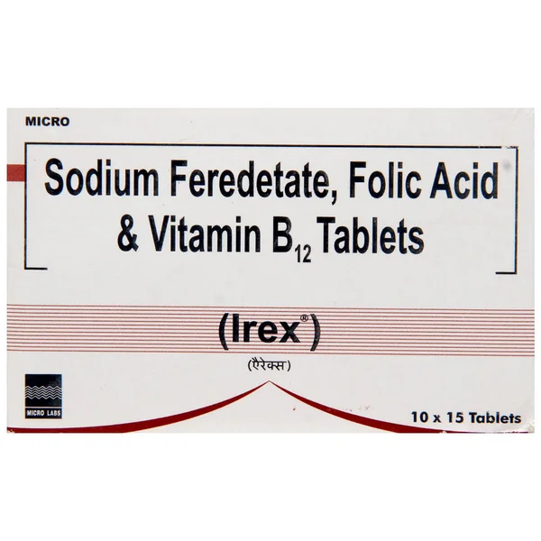 Irex Tablet 15's, Pack of 15