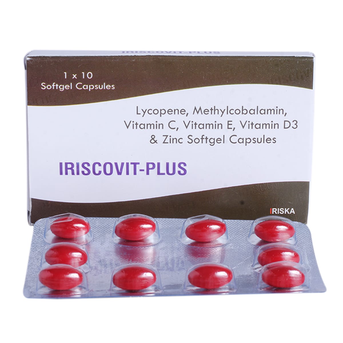 Iriscovit-Plus Capsule 10's, Pack of 10 CapsuleS Iriscovit-Plus Capsule 10's, Pack of 10 CapsuleS