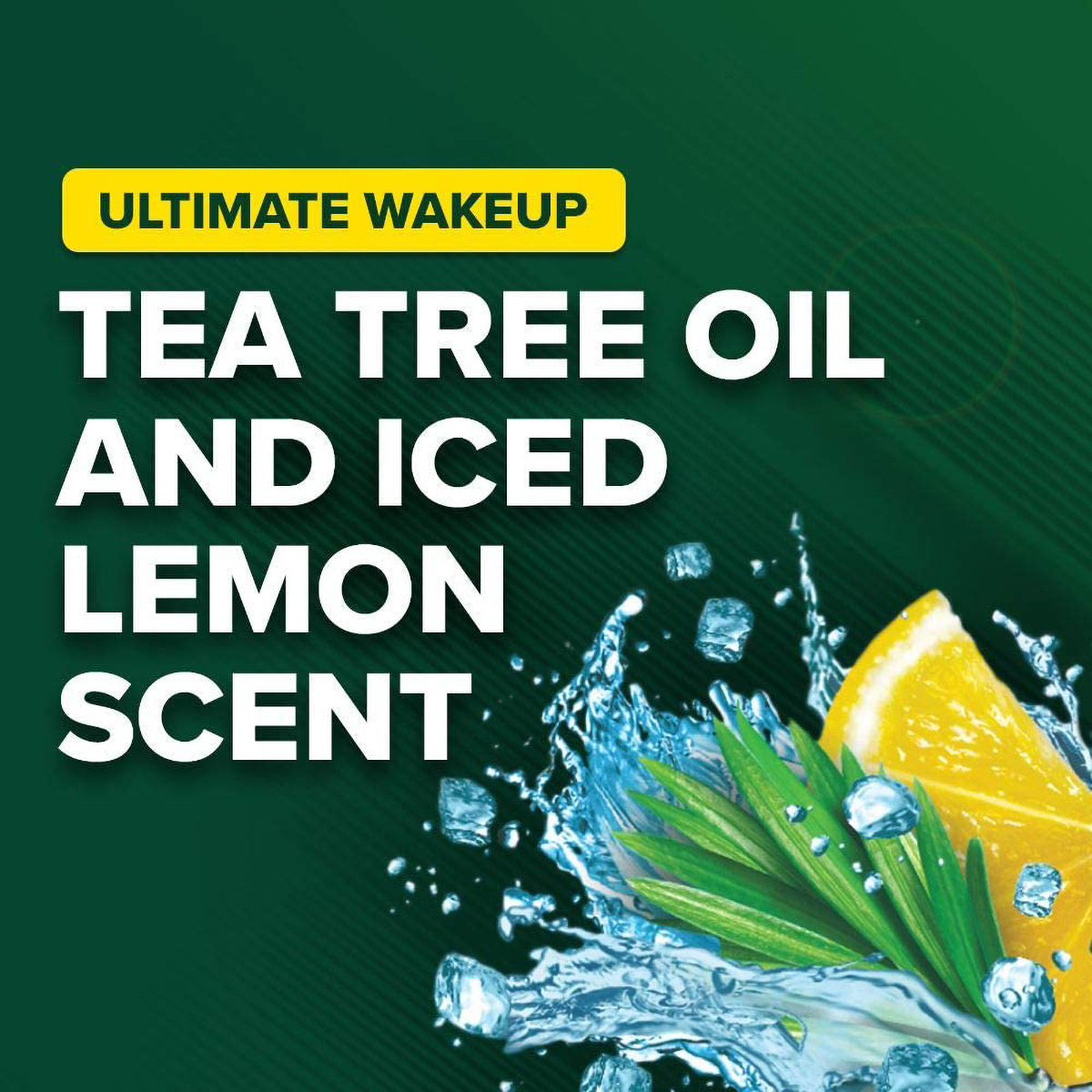 Irish Spring Ultimate Wakeup Face Body Wash 532 ml | Tea Tree Oil & Iced Lemon | Retains Skin Natural Moisture | Keep Skin Fresh For 24 Hrs, Pack of 1 Irish Spring Ultimate Wakeup Face Body Wash 532 ml | Tea Tree Oil & Iced Lemon | Retains Skin Natural Moisture | Keep Skin Fresh For 24 Hrs, Pack of 1