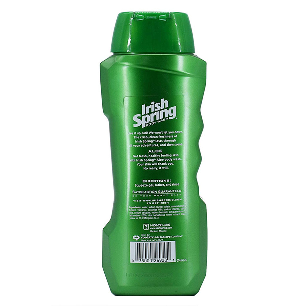 Irish Spring Aloe Body Wash 532 ml | Cleanses | Keep Skin Fresh For 24 Hrs, Pack of 1 Irish Spring Aloe Body Wash 532 ml | Cleanses | Keep Skin Fresh For 24 Hrs, Pack of 1