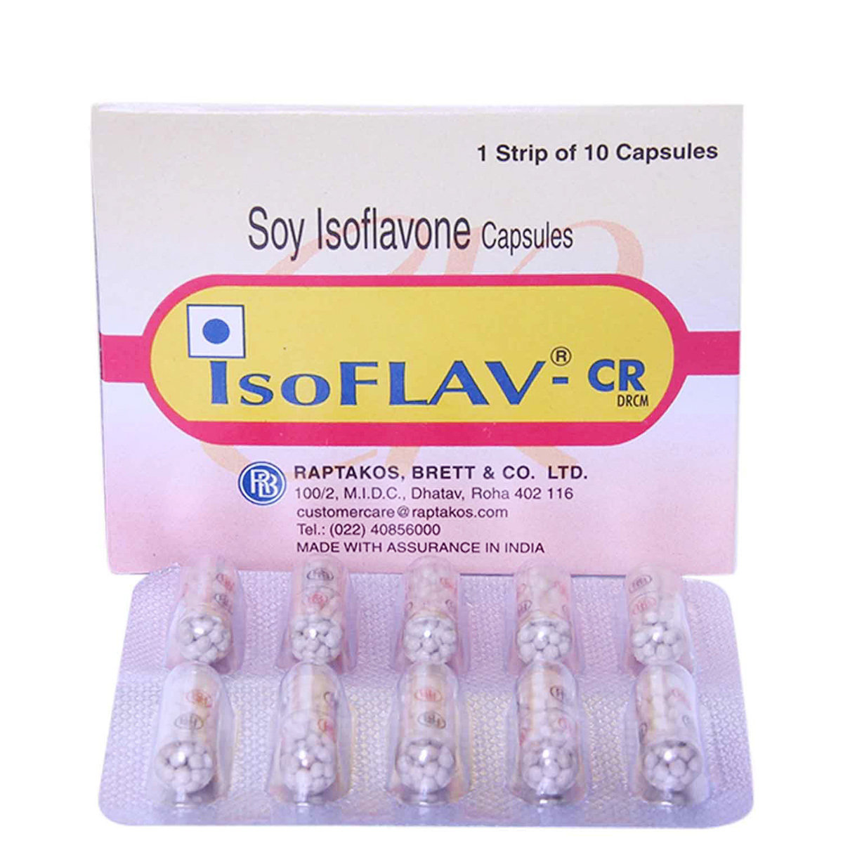 Isoflav-CR Capsule 10's, Pack of 10 CAPSULES Isoflav-CR Capsule 10's, Pack of 10 CAPSULES