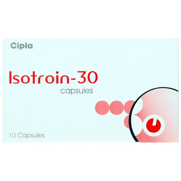 Isotroin-30 Capsule 10's, Pack of 10 CAPSULES