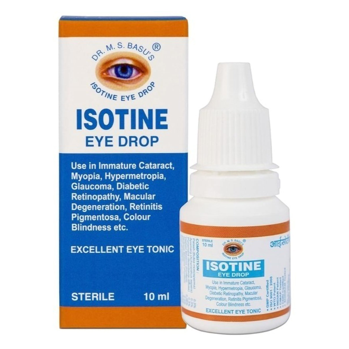 Isotine Eye Drops 10 ml, Pack of 1 Isotine Eye Drops 10 ml, Pack of 1