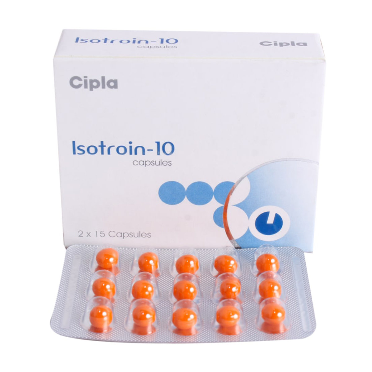 Isotroin-10 Capsule 15's, Pack of 15 CAPSULES Isotroin-10 Capsule 15's, Pack of 15 CAPSULES