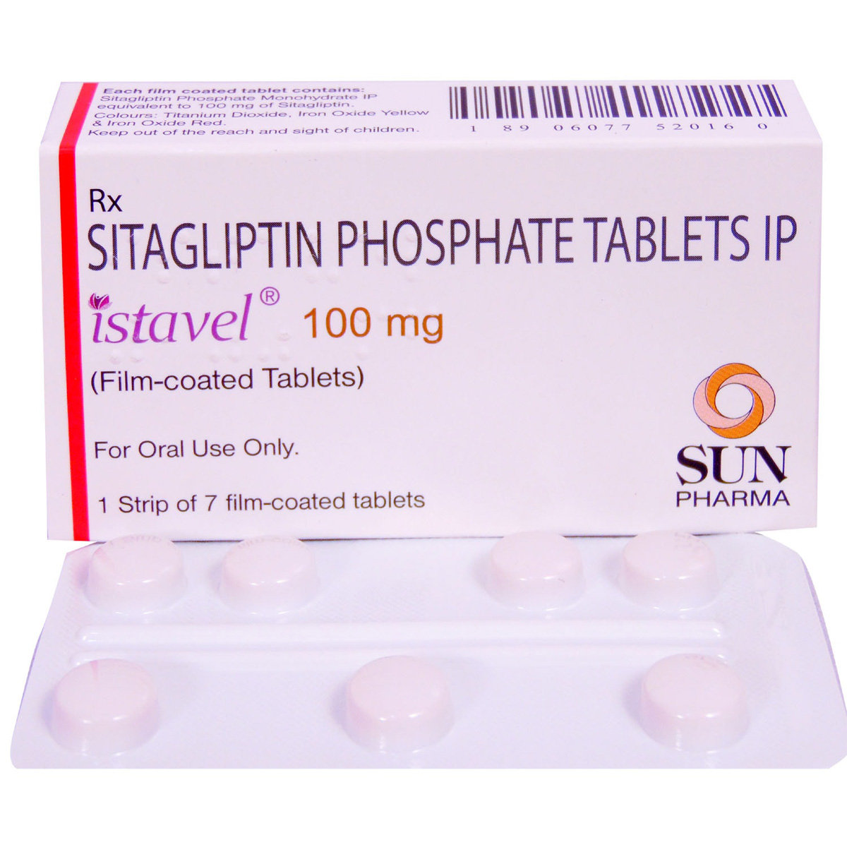 Istavel 100 mg Tablet 7's, Pack of 7 TABLETS Istavel 100 mg Tablet 7's, Pack of 7 TABLETS