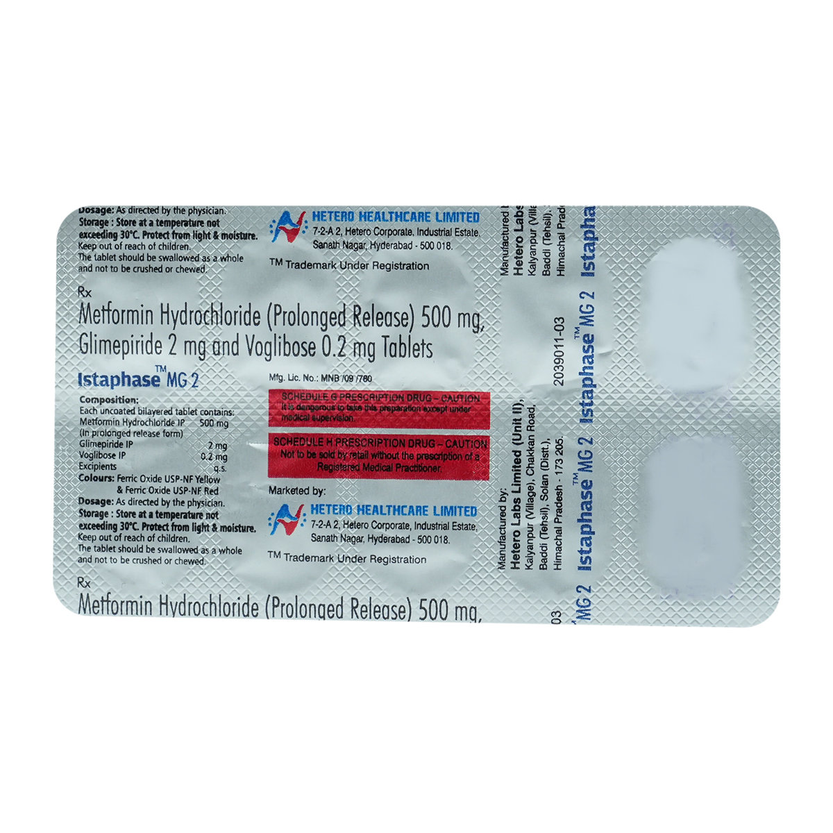 Istaphase MG 2 Tablet 10's, Pack of 10 TABLETS Istaphase MG 2 Tablet 10's, Pack of 10 TABLETS