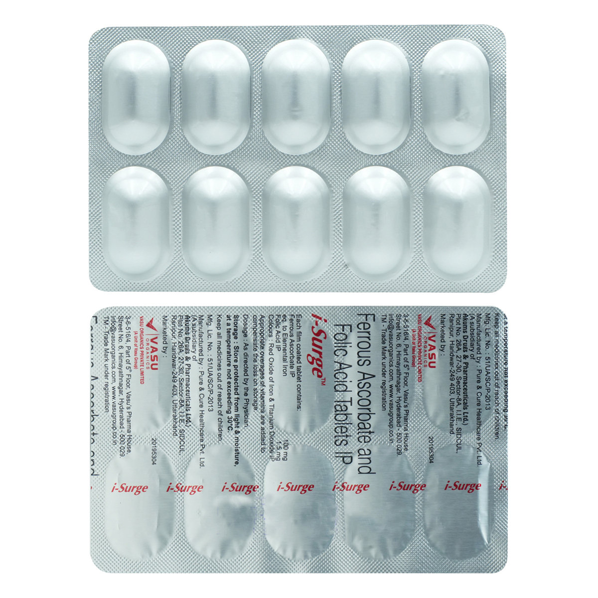 I Surge Tablet 10's, Pack of 10 TABLETS I Surge Tablet 10's, Pack of 10 TABLETS