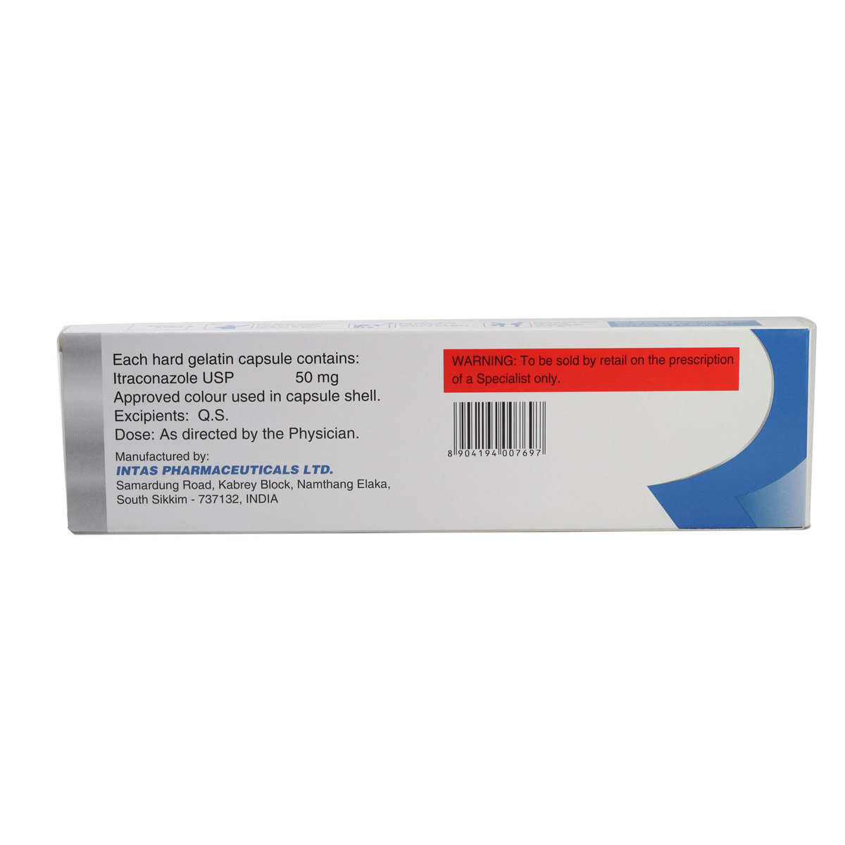 Itaspor SB Capsule 10's, Pack of 10 CapsuleS Itaspor SB Capsule 10's, Pack of 10 CapsuleS