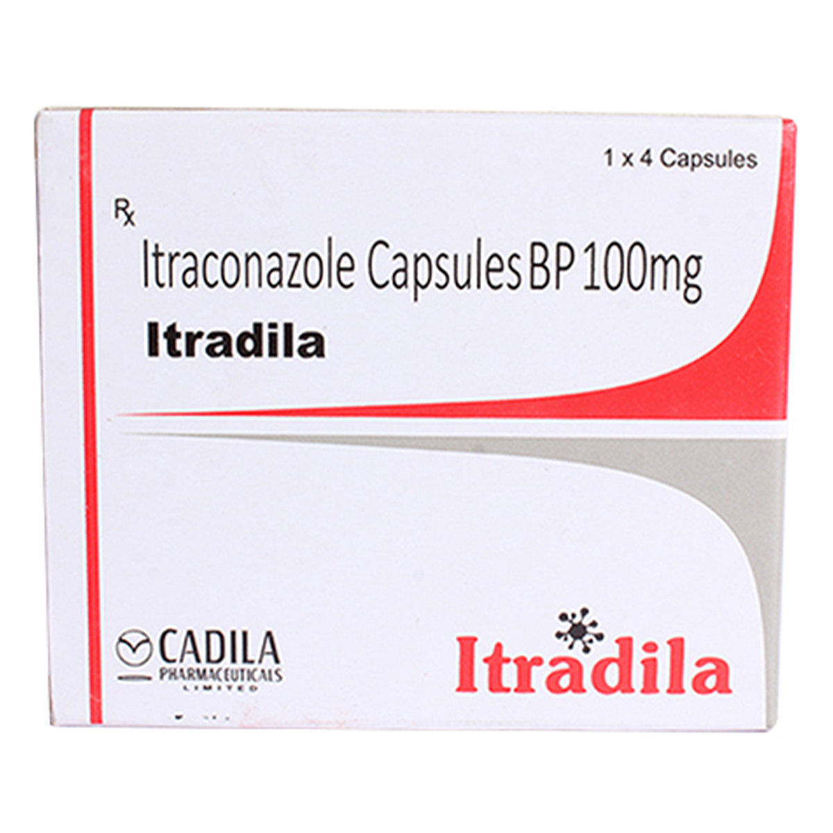 Itradila 100mg Capsule 4s, Pack of 1 Capsule Itradila 100mg Capsule 4s, Pack of 1 Capsule