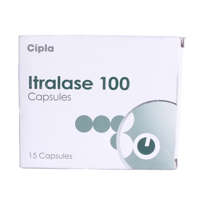 Itralase 100 Capsule 15's, Pack of 15 CapsuleS