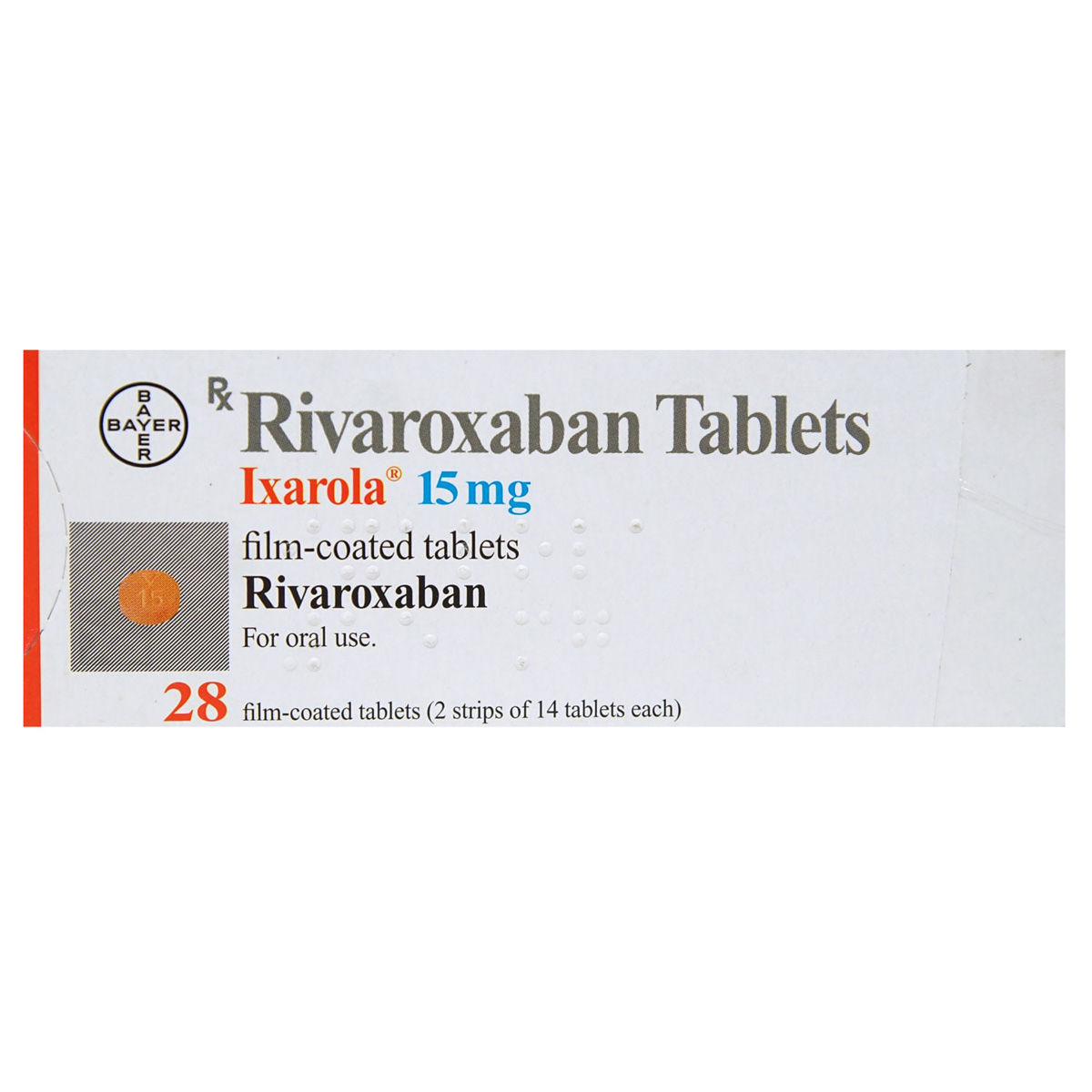 Buy Ixarola 15 mg Tablet 14's Online