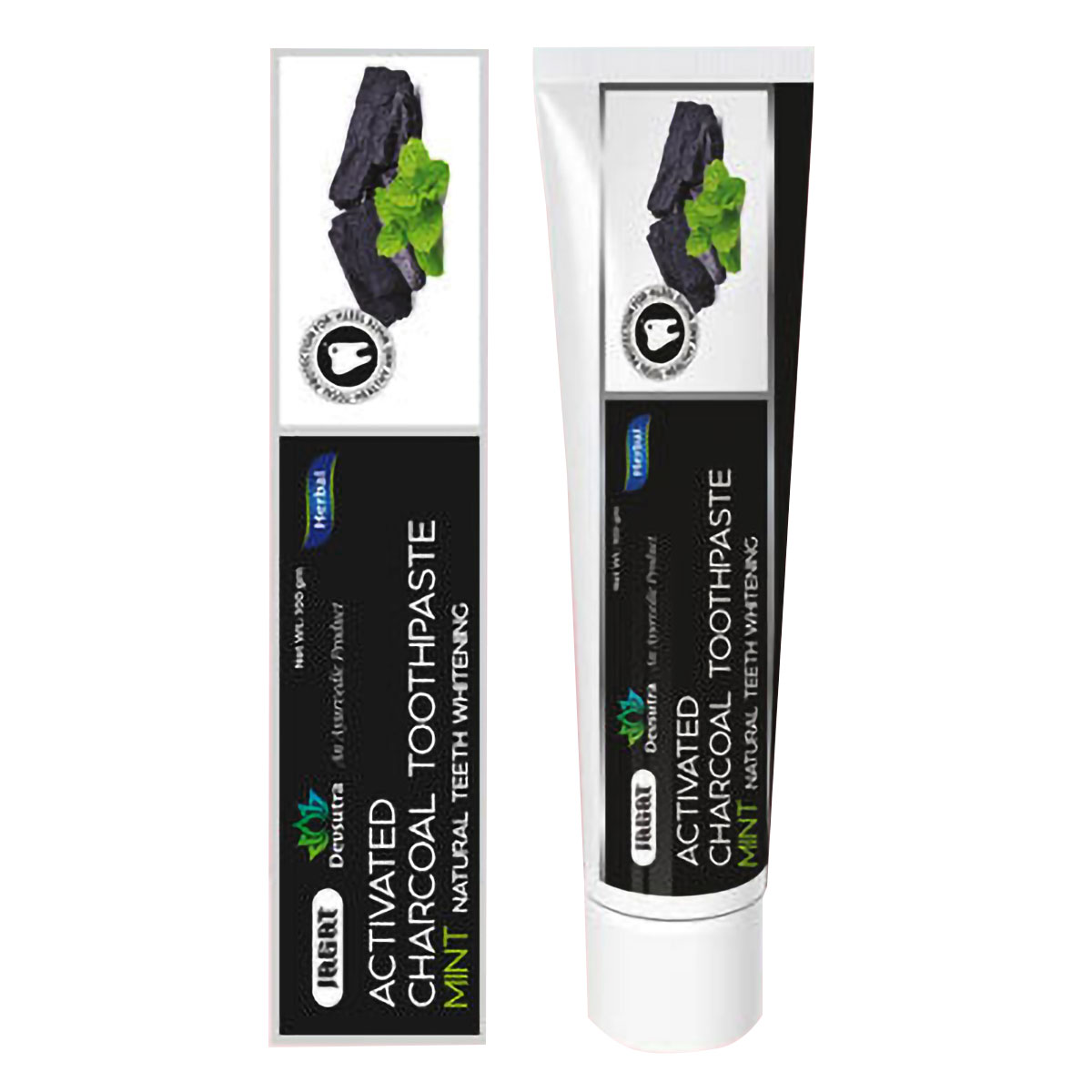 Jagat Activated Charcoal Mint Toothpaste, 100 gm, Pack of 1 Jagat Activated Charcoal Mint Toothpaste, 100 gm, Pack of 1
