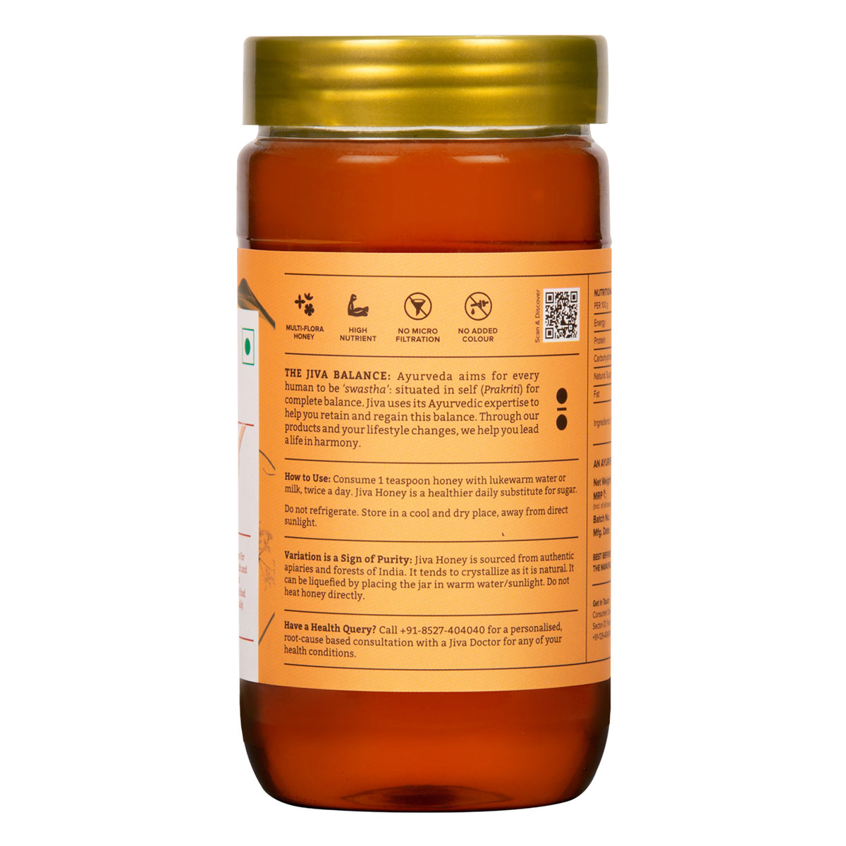 Jiva Honey, 500 gm, Pack of 1 Jiva Honey, 500 gm, Pack of 1