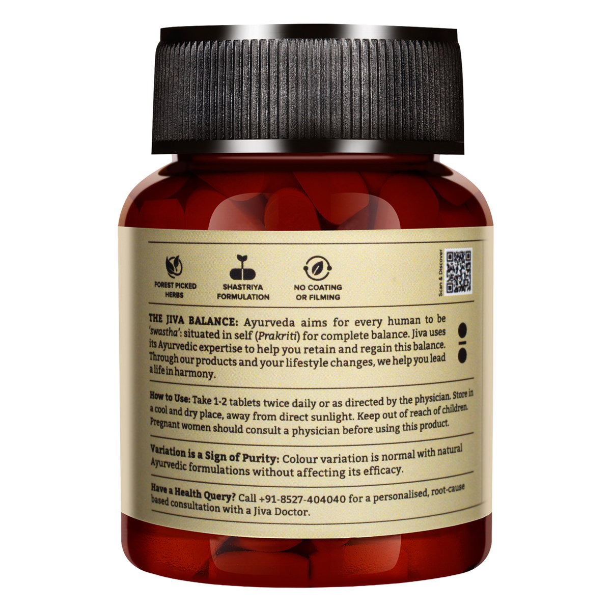 Jiva Triphala, 60 Tablets, Pack of 1 Jiva Triphala, 60 Tablets, Pack of 1