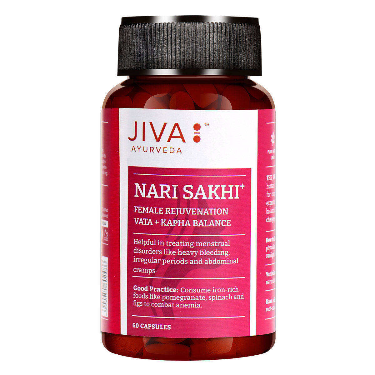 Jiva Nari Sakhi, 60 Capsules, Pack of 1 Jiva Nari Sakhi, 60 Capsules, Pack of 1