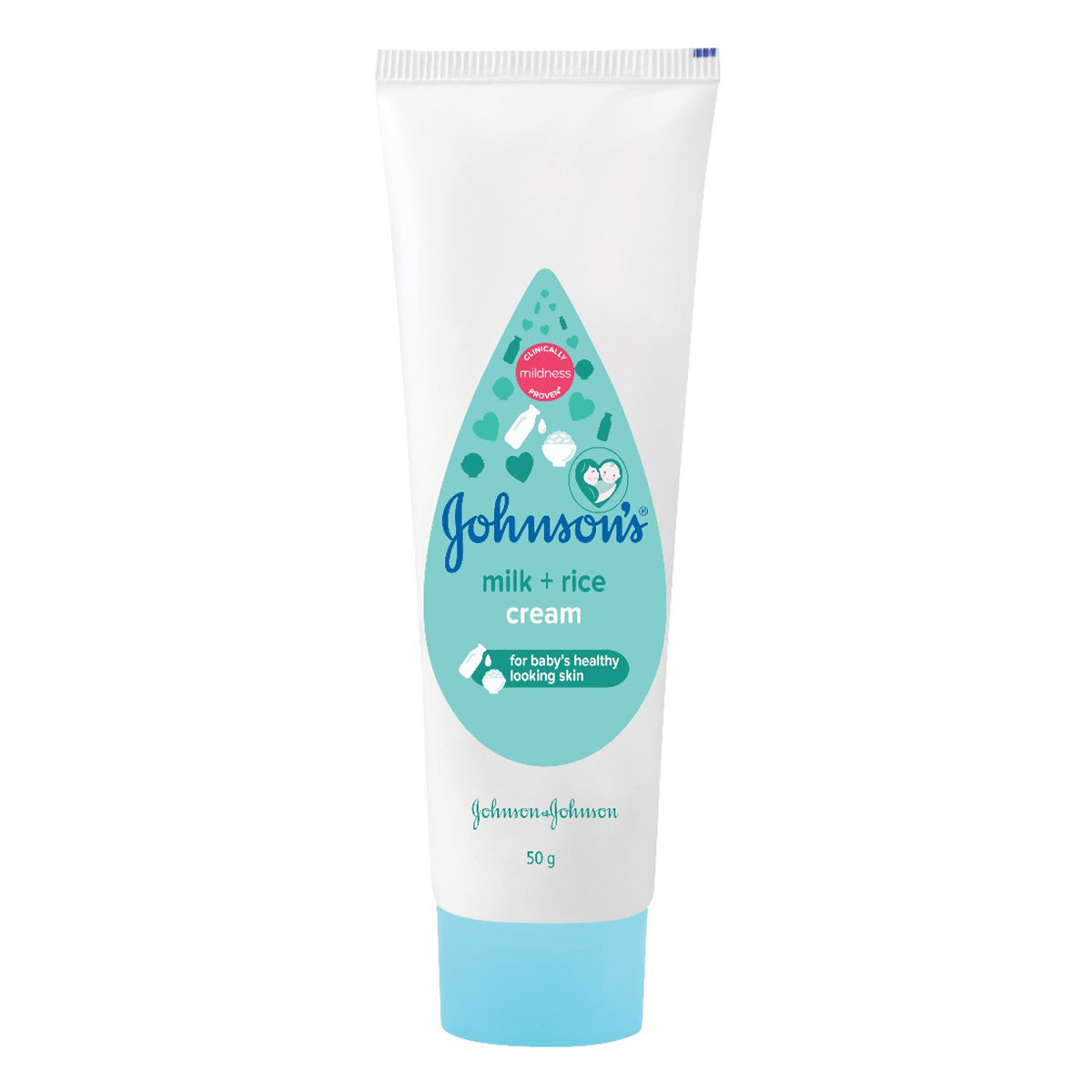 Johnson's Baby Milk+Rice Cream, 50 gm, Pack of 1 Johnson's Baby Milk+Rice Cream, 50 gm, Pack of 1