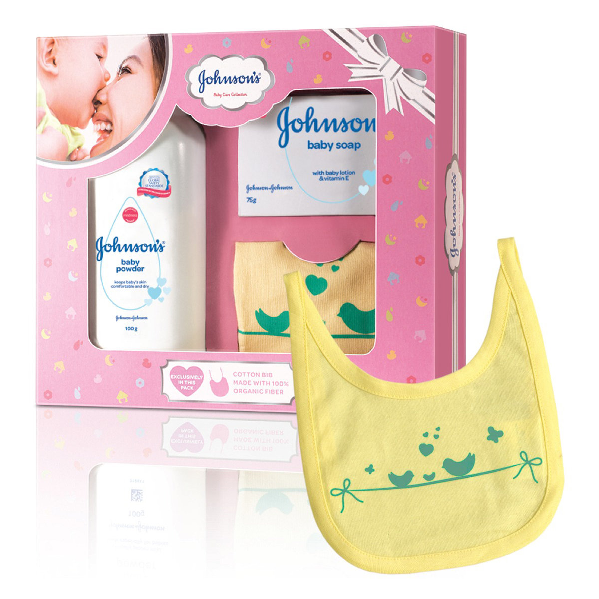 Johnson's Baby Care Collection Gift Box, 3 Gift items, Pack of 1 Johnson's Baby Care Collection Gift Box, 3 Gift items, Pack of 1