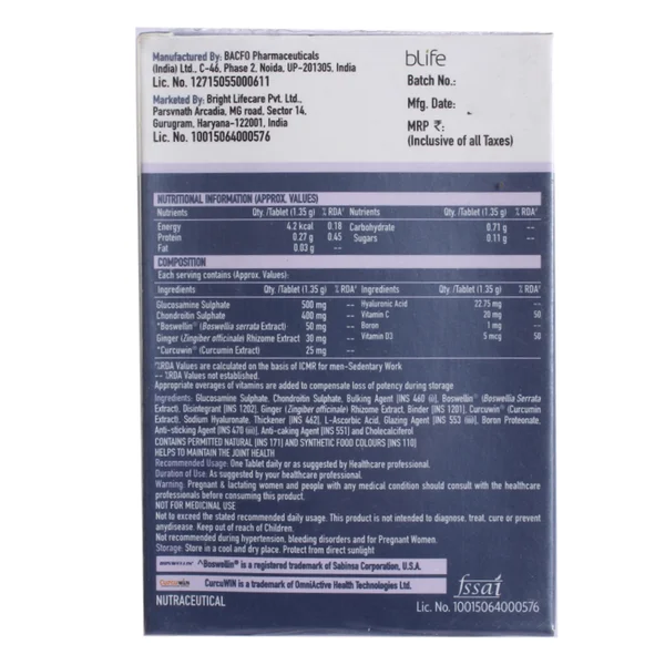 Jointedge Tablet 10's, Pack of 10