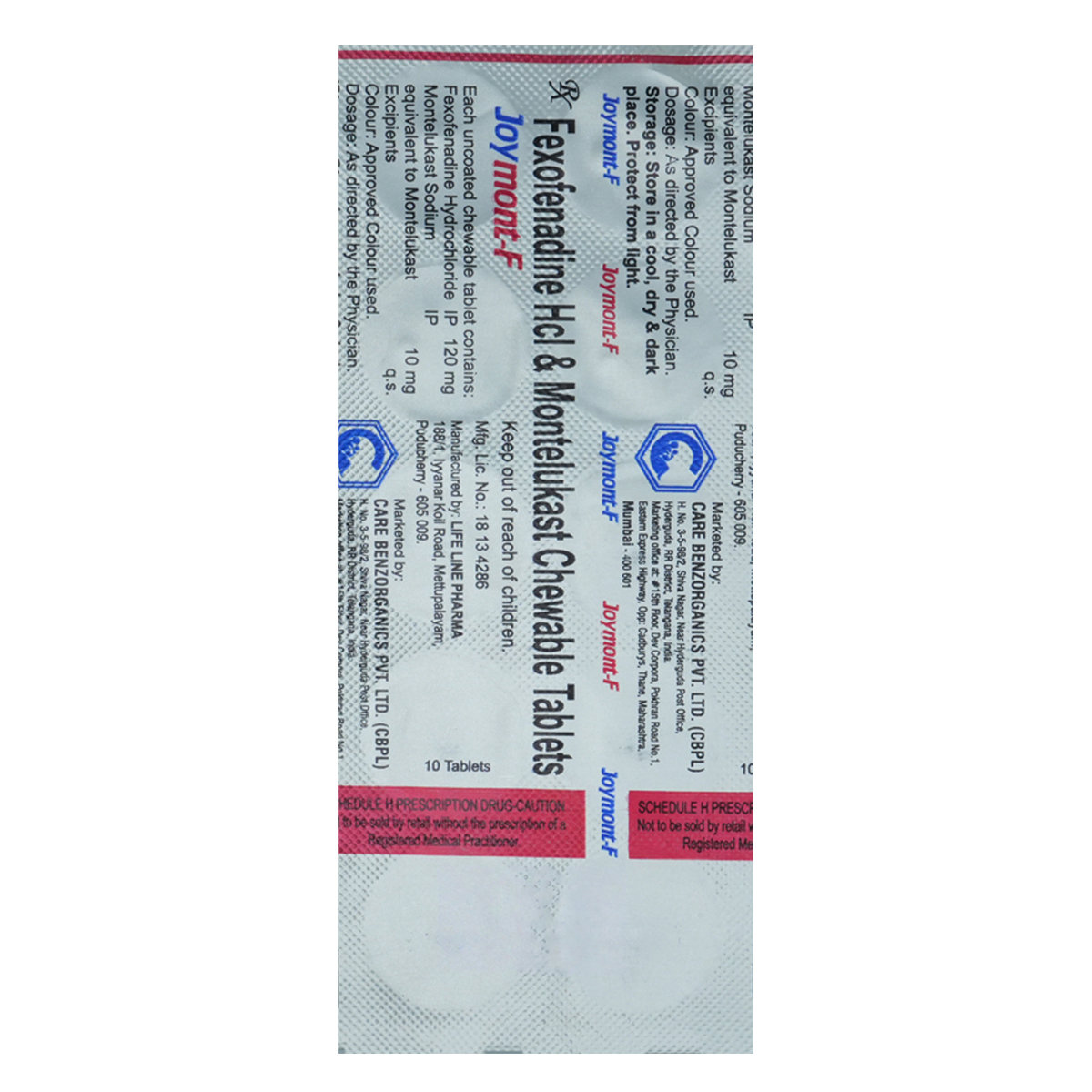 Joymont-F Tablet 10's, Pack of 10 TabletS Joymont-F Tablet 10's, Pack of 10 TabletS