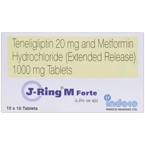J Ring M Forte Tablet 10's, Pack of 10 TabletS