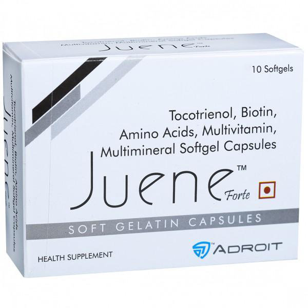 Juene Forte Capsule 10's, Pack of 10 Juene Forte Capsule 10's, Pack of 10