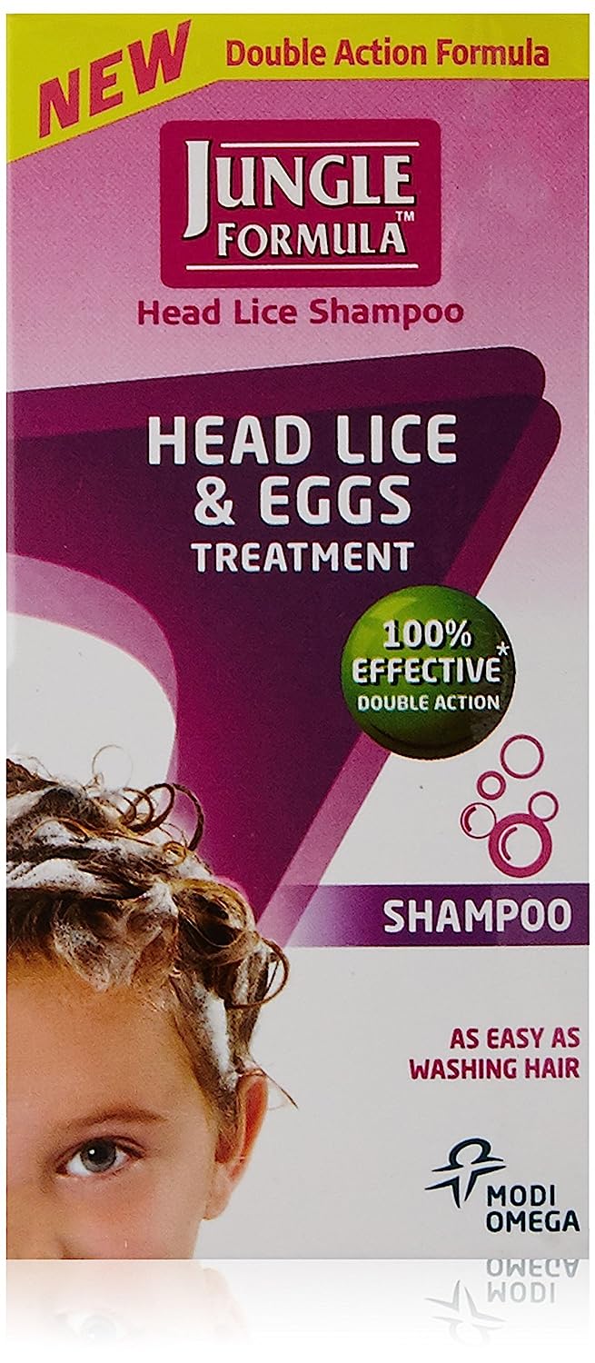 Jungle Formula Head Lice Shampoo 25ml, Pack of 1 Jungle Formula Head Lice Shampoo 25ml, Pack of 1