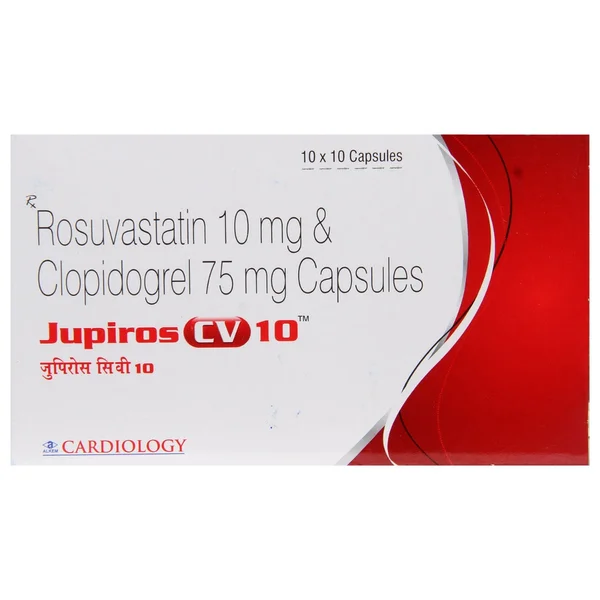 Jupiros CV 10 Capsule 10's, Pack of 10