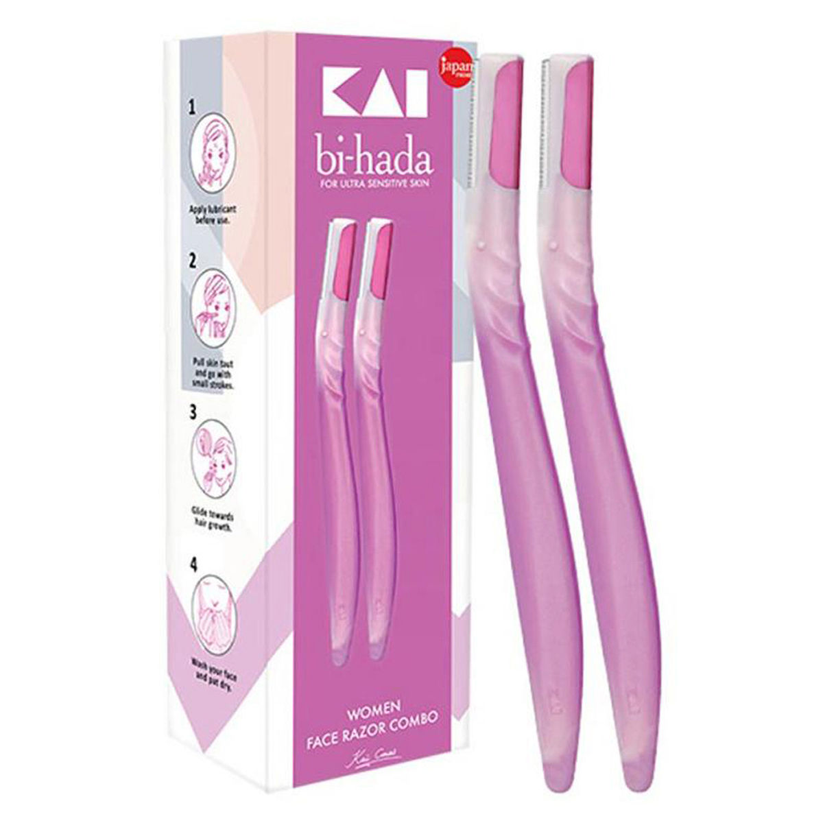 Kai Bi-Hada Eyebrow BHL-2P Razor, 1 Count, Pack of 1 Kai Bi-Hada Eyebrow BHL-2P Razor, 1 Count, Pack of 1