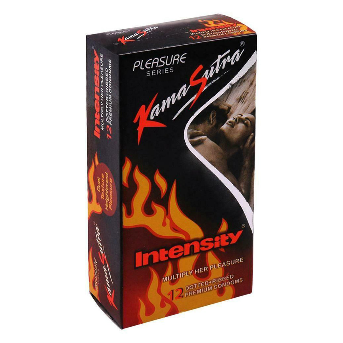 Kamasutra Intensity Dotted + Ribbed Premium Condom, 12 Count, Pack of 1 Kamasutra Intensity Dotted + Ribbed Premium Condom, 12 Count, Pack of 1