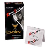 Kamasutra Longlast Condoms, 12 Count, Pack of 1