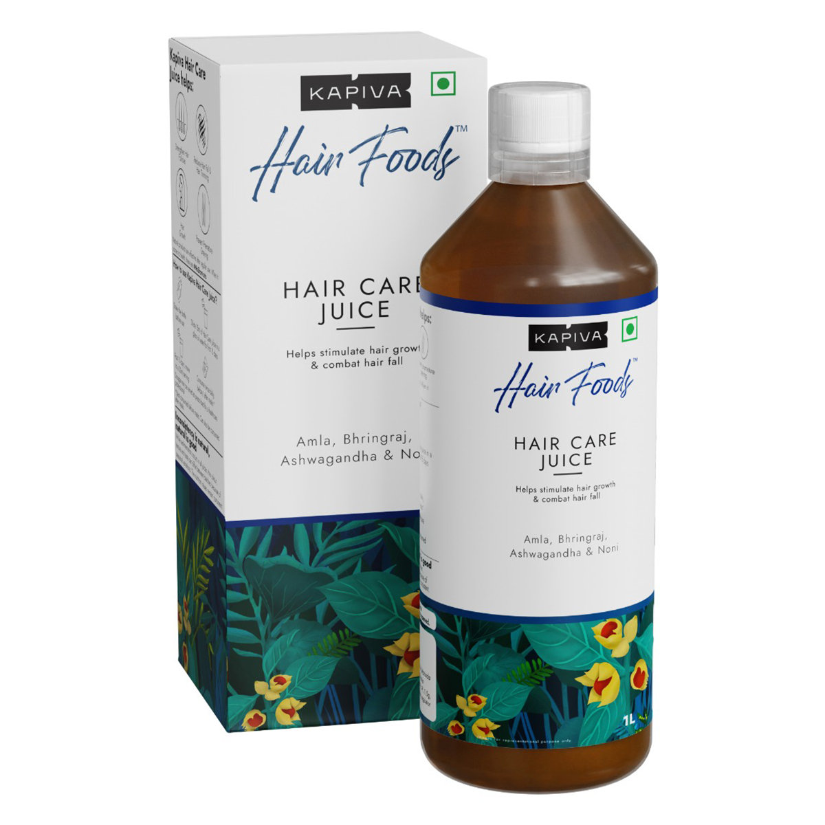 Kapiva Hair Care Juice, 1 Litre, Pack of 1 Kapiva Hair Care Juice, 1 Litre, Pack of 1