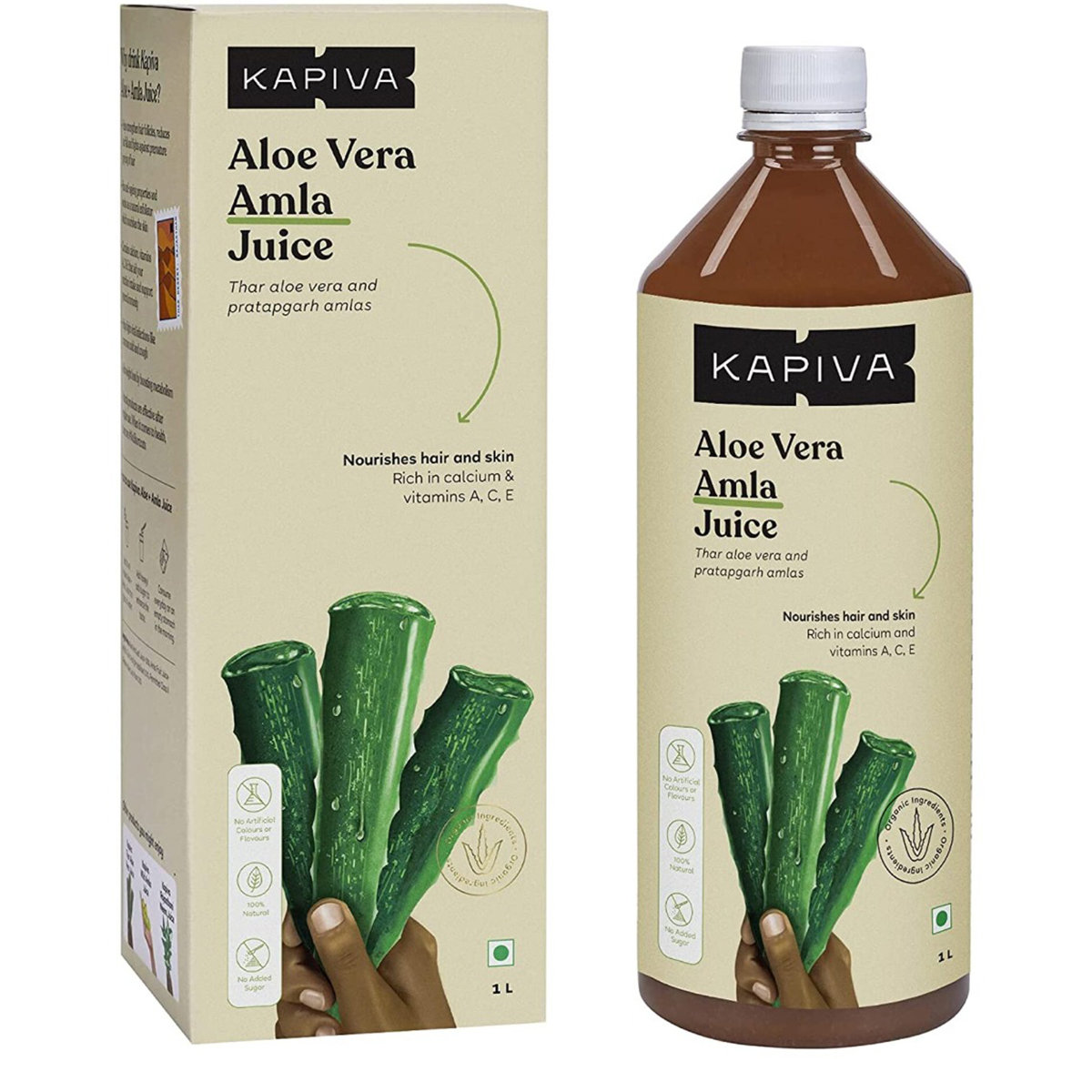 Kapiva Aloe Vera Amla Juice, 1 Litre, Pack of 1 Kapiva Aloe Vera Amla Juice, 1 Litre, Pack of 1