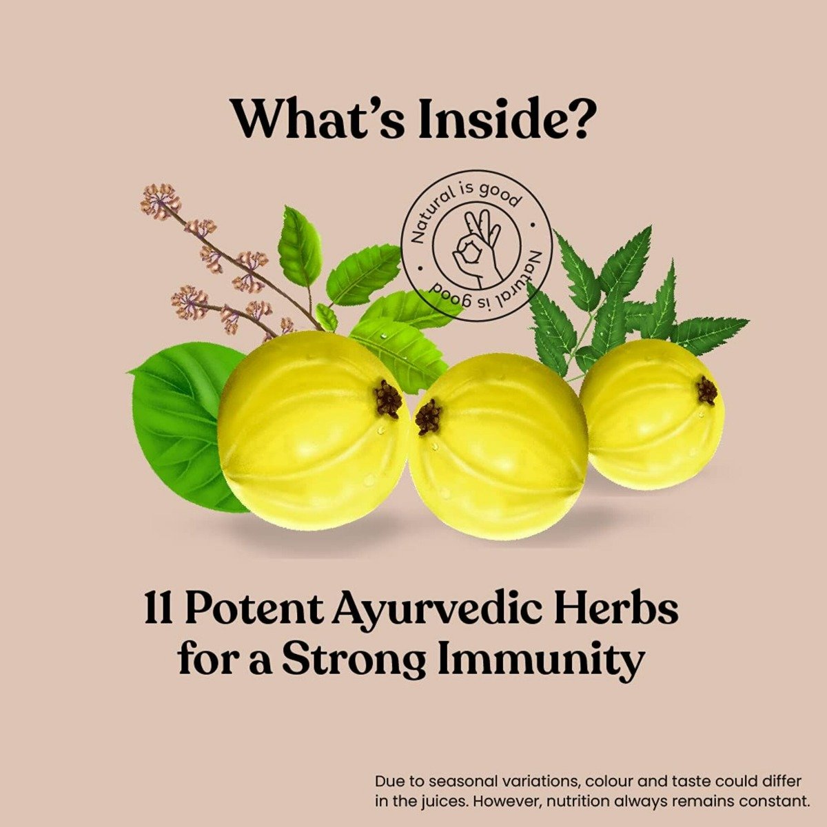 Kapiva Immune Care Juice, 1 L, Pack of 1 Kapiva Immune Care Juice, 1 L, Pack of 1