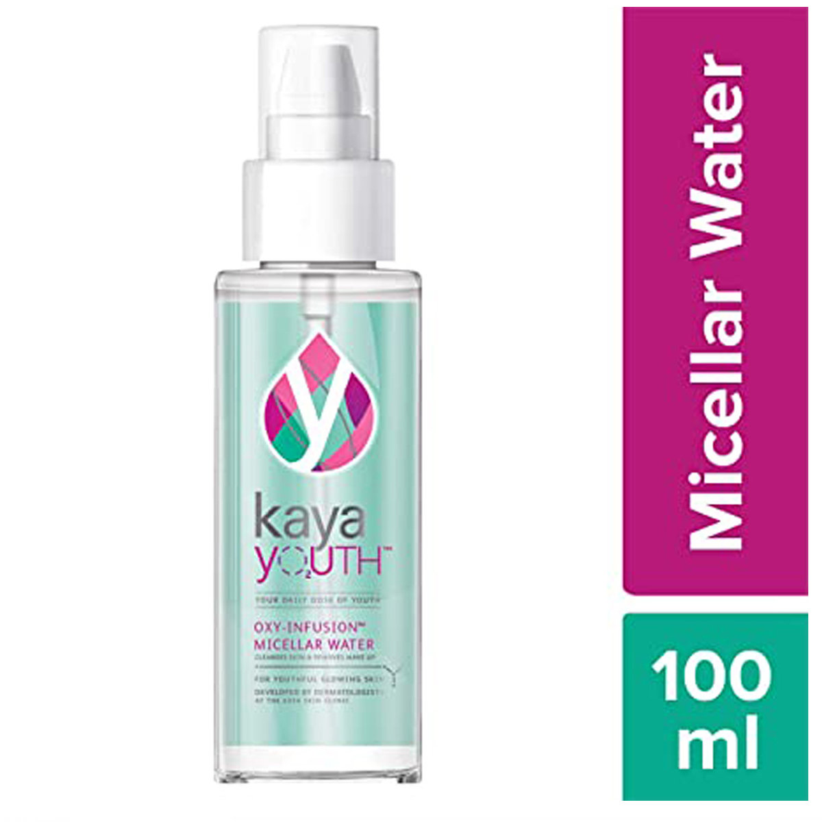 Kaya Youth Oxy-Infusion Micellar Water, 100 ml, Pack of 1 Kaya Youth Oxy-Infusion Micellar Water, 100 ml, Pack of 1