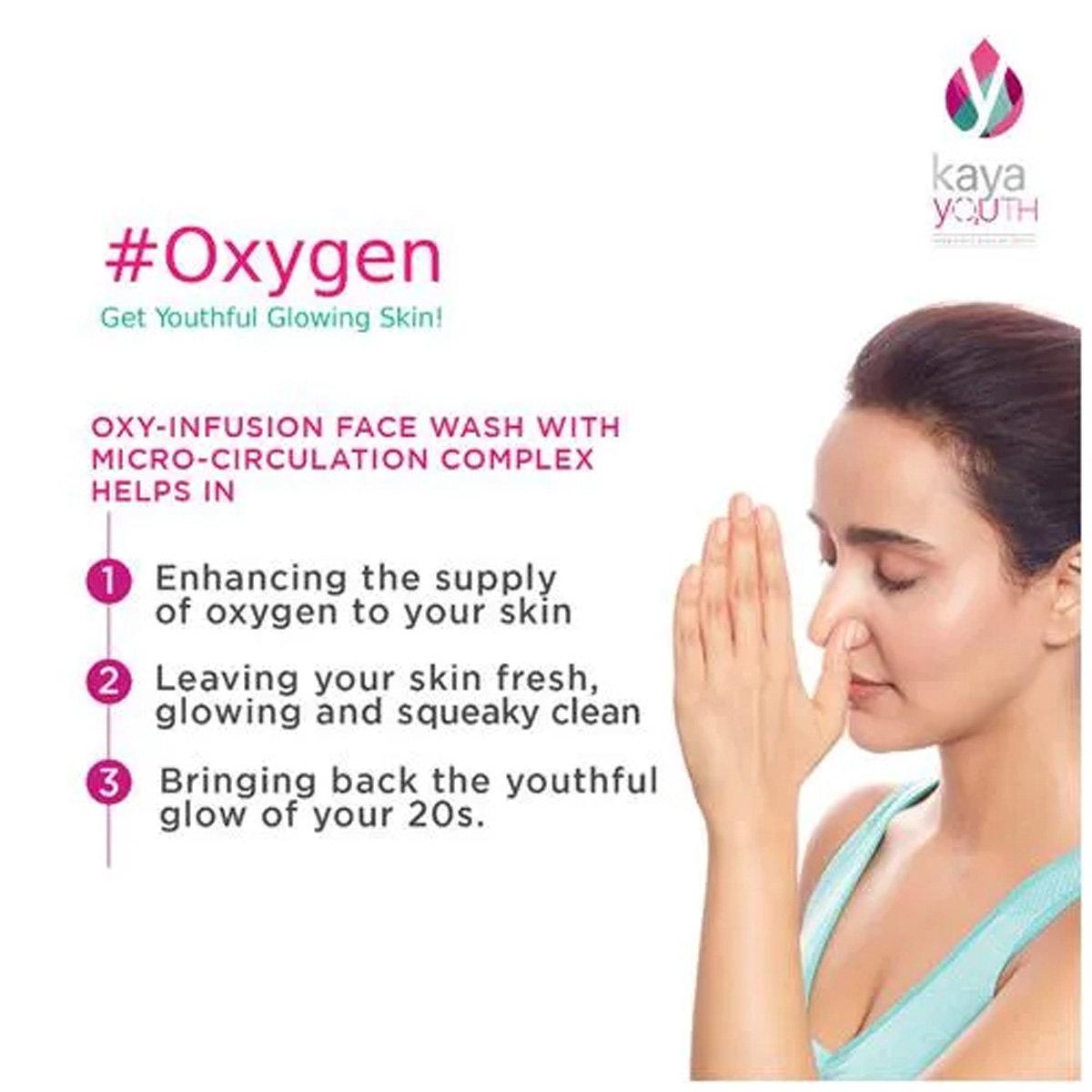 Kaya Youth Daily Youth Regimen Pack | Boost Skin Oxygen | For Youthful Glowing Skin, Pack of 1 Kaya Youth Daily Youth Regimen Pack | Boost Skin Oxygen | For Youthful Glowing Skin, Pack of 1