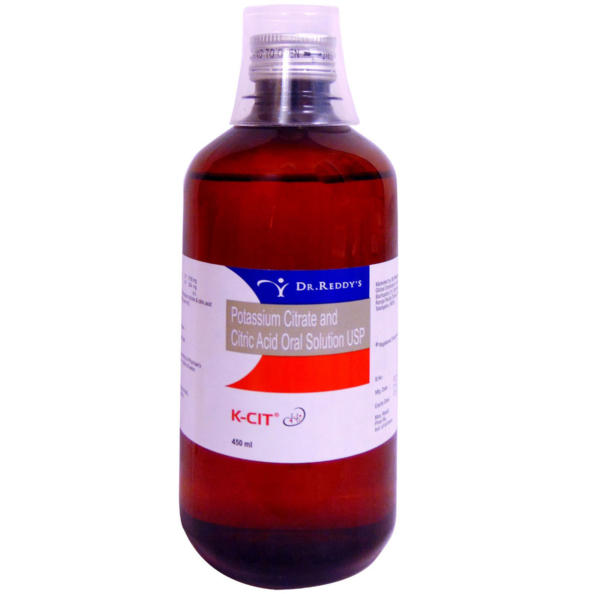 Buy K-Cit Oral Solution 450 ml Online