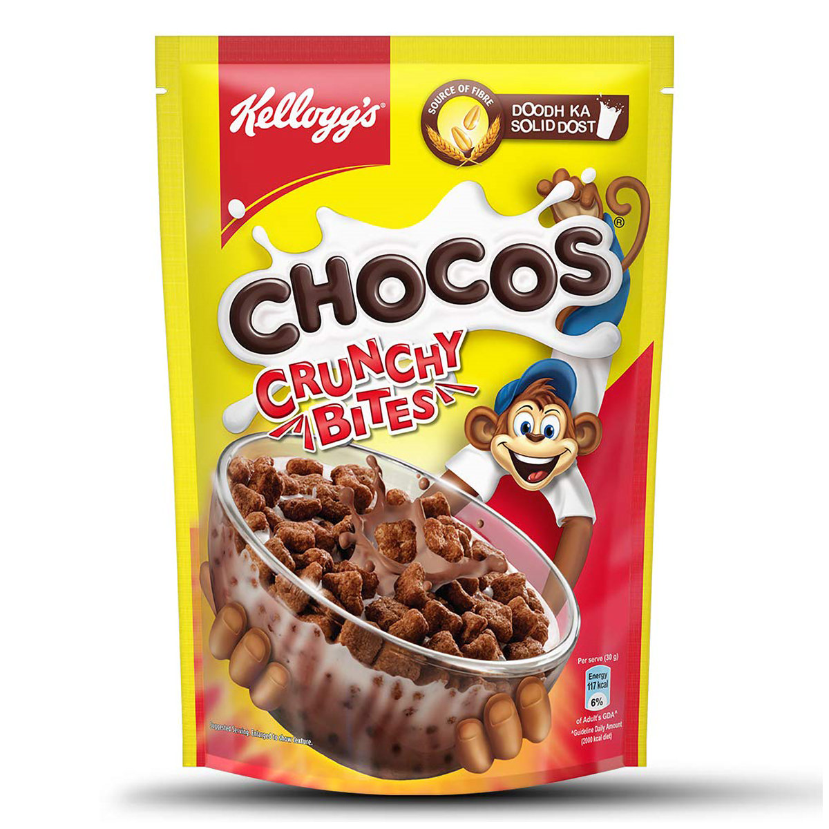 Kellogs Chocos Crunchy Bites, 375 gm, Pack of 1 Kellogs Chocos Crunchy Bites, 375 gm, Pack of 1