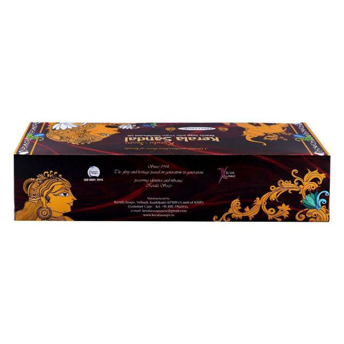 Kerala Sandal Trio Classic Soap, 450 gm ( 3x150 gm ), Pack of 1 Kerala Sandal Trio Classic Soap, 450 gm ( 3x150 gm ), Pack of 1