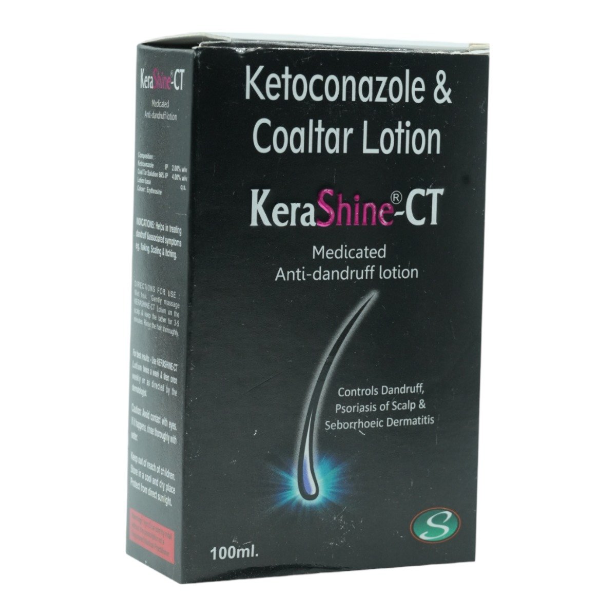 Kerashine-CT Anti Dandruff Lotion 100 ml, Pack of 1 LOTION Kerashine-CT Anti Dandruff Lotion 100 ml, Pack of 1 LOTION