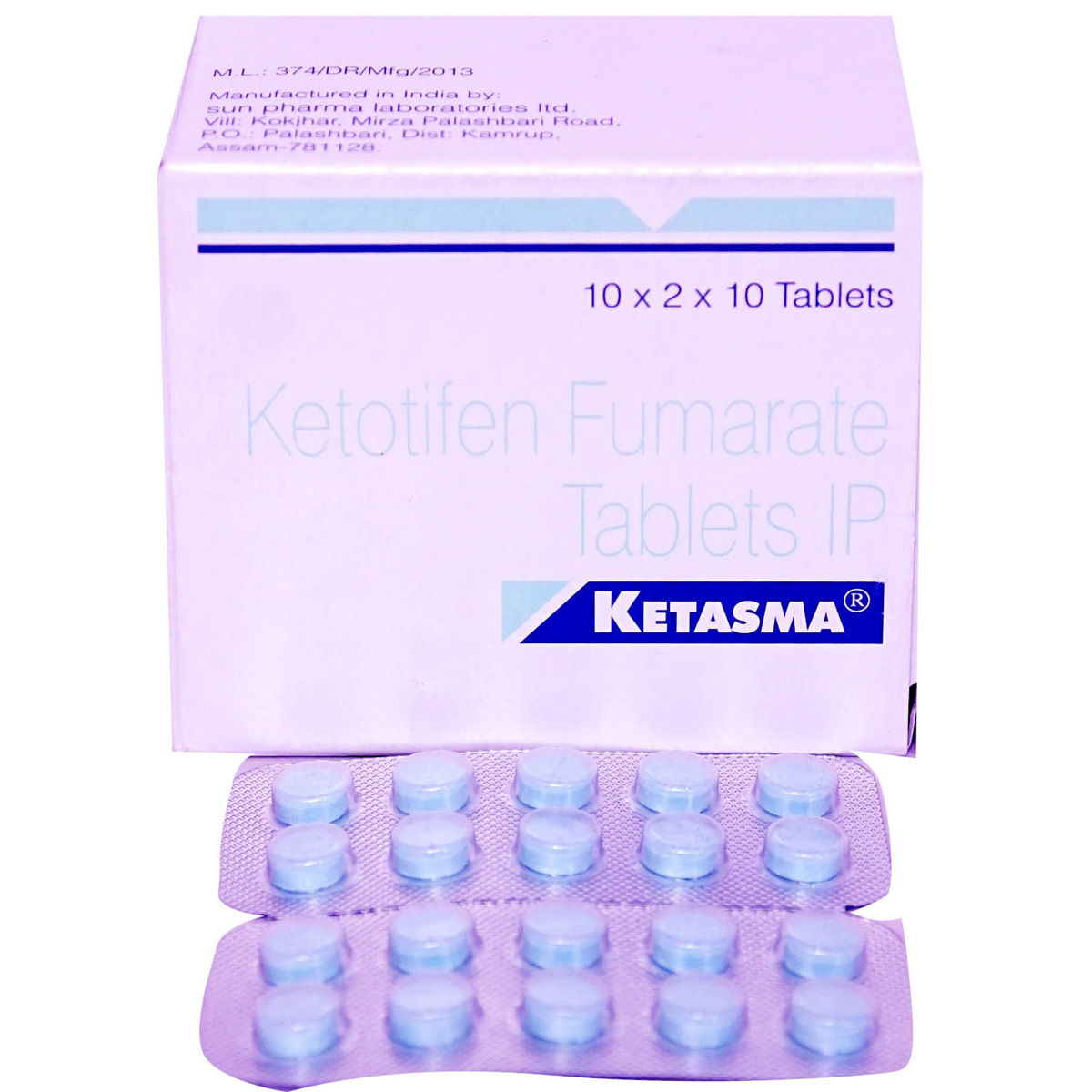 Buy Ketasma Tablet 10's Online