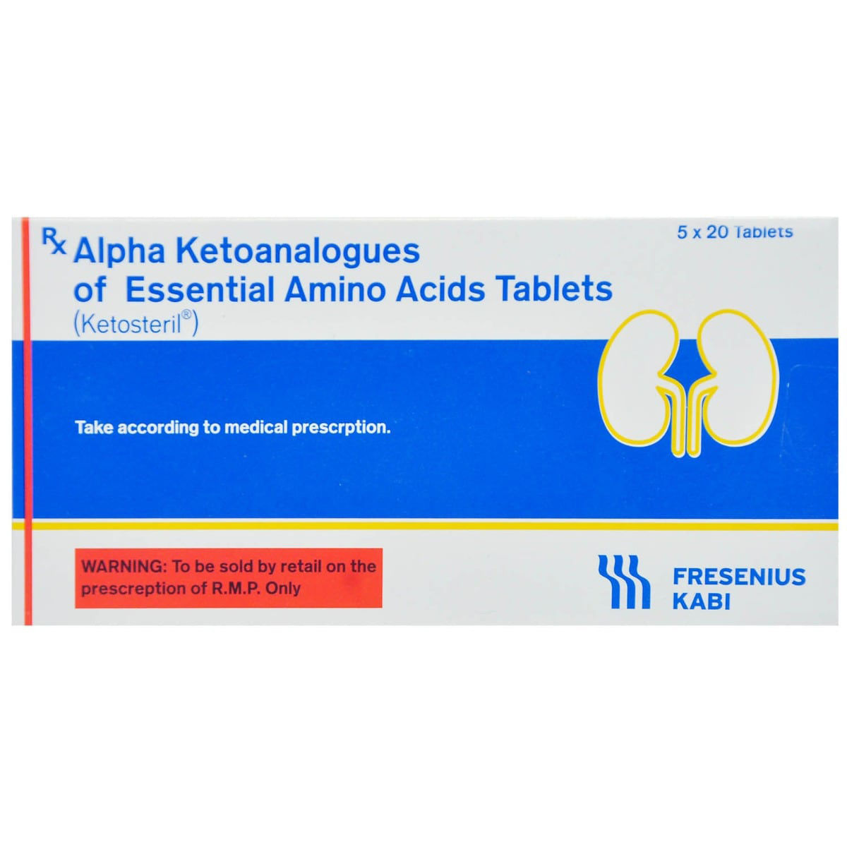 Buy Ketosteril Tablet 20's Online