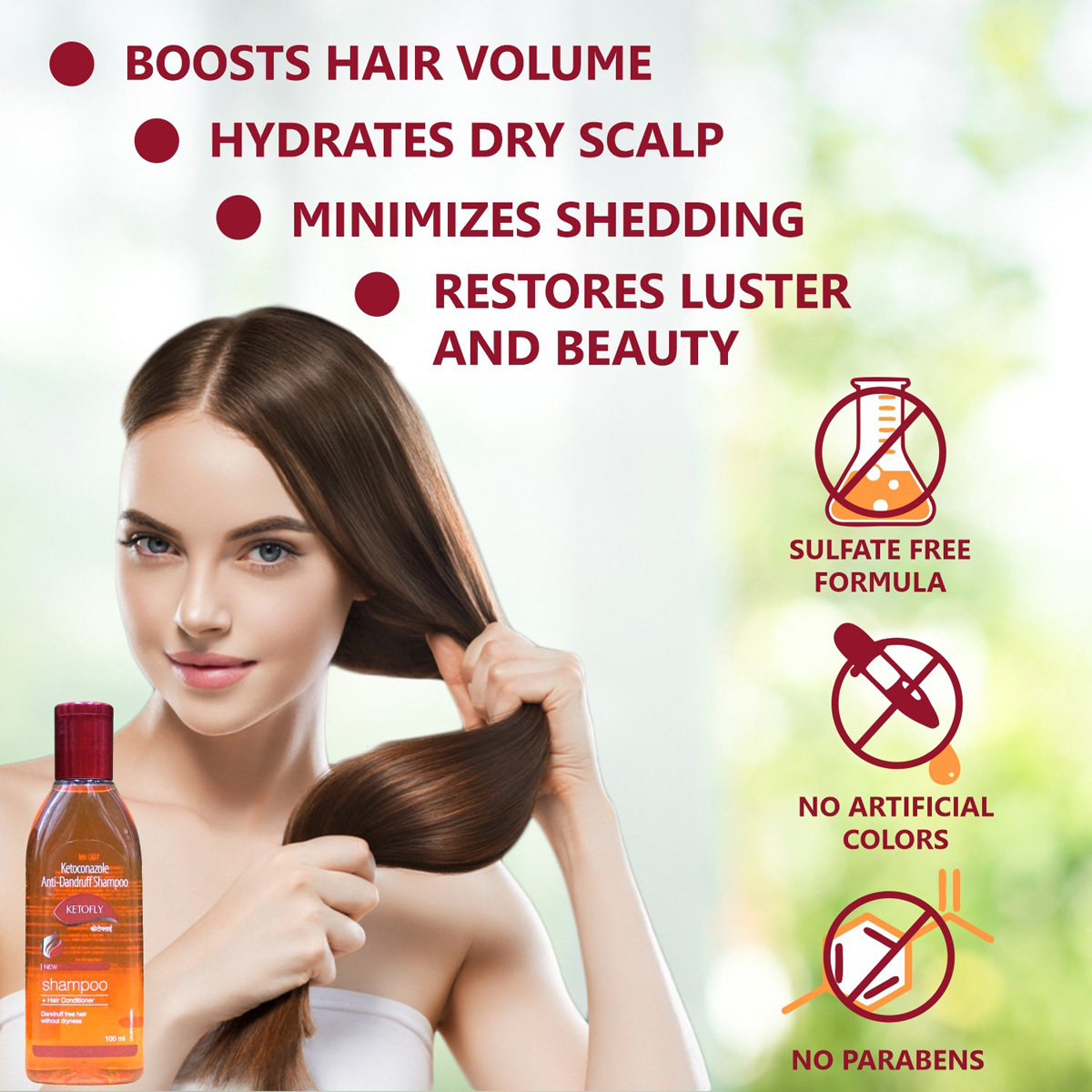 Ketofly Anti Dandruff Shampoo, 100 ml, Pack of 1 Ketofly Anti Dandruff Shampoo, 100 ml, Pack of 1